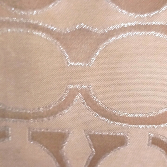 Coach Metallic Signature Jacquard Shoulder Bag - Picture 6 of 13